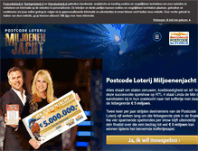Tablet Screenshot of miljoenenjacht.nl